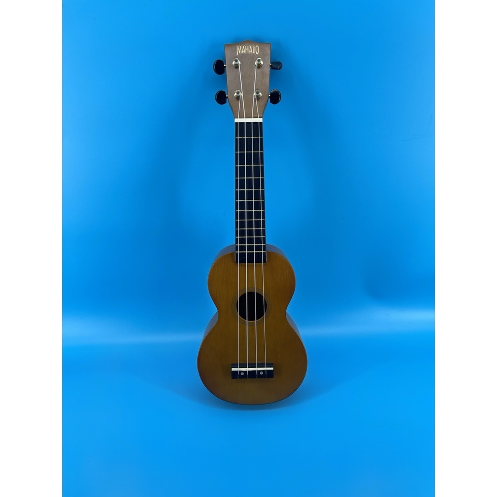 Mahalo MR1TBR Rainbow Series Soprano Ukulele, Transparent Brown